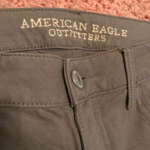 American Eagle Olive Jeggings
